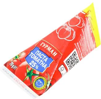 Паста томатна Гурман 25%, 70г